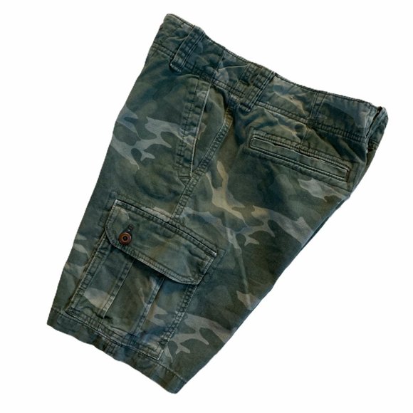 Men's Hollister Size 28 Camouflage Cargo Shorts - Picture 4 of 8